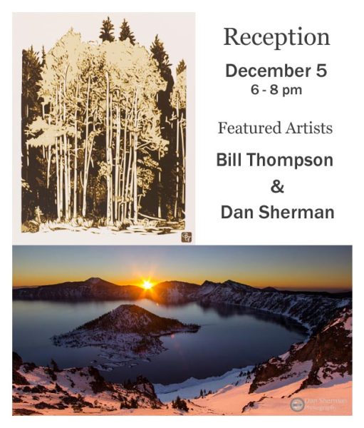 December reception - Bill Thompson & Dan Sherman