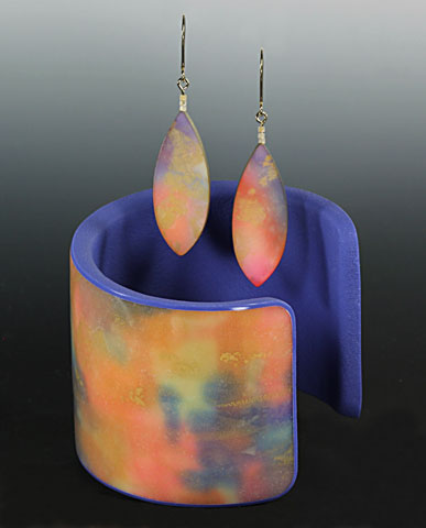 Marilyn Lindsley - Earrings and Cuff