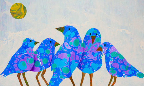 "Sun Birds" by Marjorie Kinch